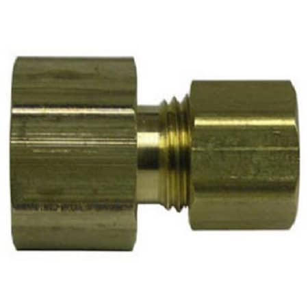 Brass Craft Service Parts 462-6-4X P 0.25 X 0.37 Flare Compression Adapter
